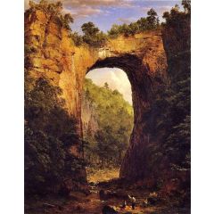 The Natural Bridge, Virginia Painting Reproduction