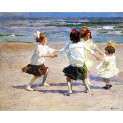 Ring around the Rosy Painting Reproduction