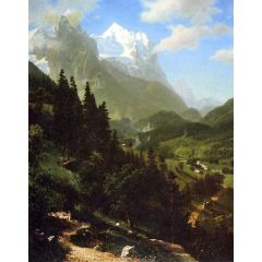 The Wetterhorn Painting Reproduction