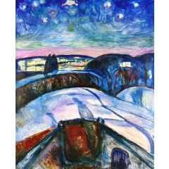 Starry Night Painting Reproduction