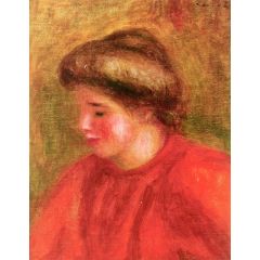 Portrait of Gabrielle Painting Reproduction