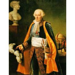 Portrait of Pierre Simon Marquis de Laplace Painting Reproduction
