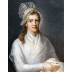 Portrait of Charlotte Corday Painting Reproduction