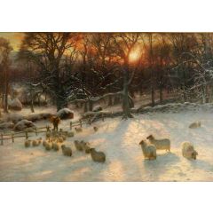 The Shortening Winter’s Day is near a Close Painting Reproduction