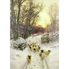The Sun Had Closed the Winter’s Day Painting Reproduction