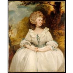 Lady Lemon Painting Reproduction