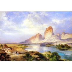 Green River, Wyoming Painting Reproduction
