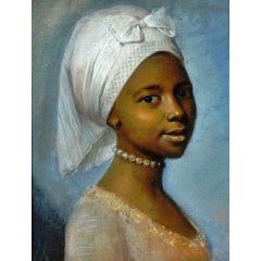 Portrait of a Young Woman Painting Reproduction
