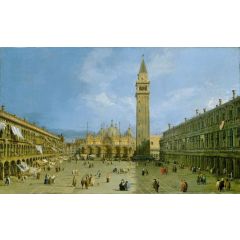 Piazza San Marco Painting Reproduction