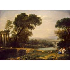 Landscape with the Rest on the Flight into Egypt Painting Reproduction