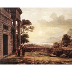 The Expulsion of Hagar Painting Reproduction