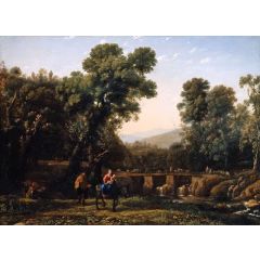 The Flight into Egypt Painting Reproduction