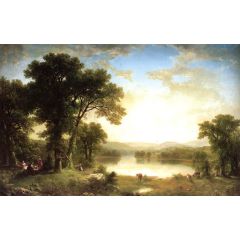 Picnic in the Country Painting Reproduction