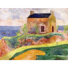 The House at Pendu Painting Reproduction