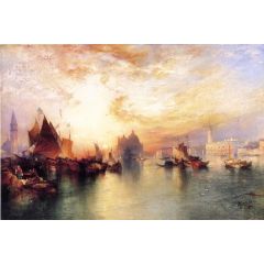 Venice, from near San Giorgio Painting Reproduction