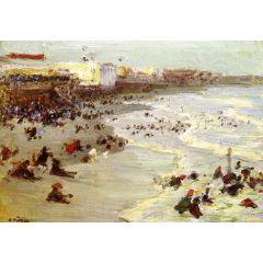 Coney Island Painting Reproduction