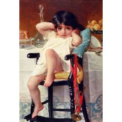 Sugar and Spice, also known as After Dinner Painting Reproduction