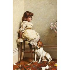 In Disgrace Painting Reproduction