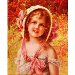 The Cherry Bonnet Painting Reproduction