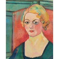 Geneviève Camax-Zoegger Painting Reproduction
