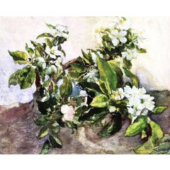 Apple Blossoms Painting Reproduction