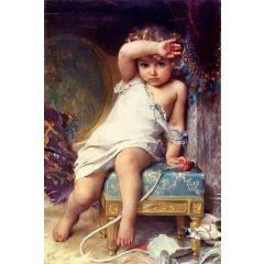 The Broken Vase Painting Reproduction