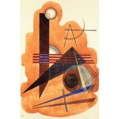 Obstinate Brown Painting Reproduction