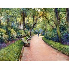 The Parc Monceau Painting Reproduction