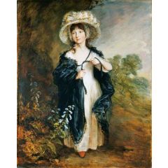 Miss Haverfield Painting Reproduction