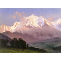 Grand Tetons Painting Reproduction