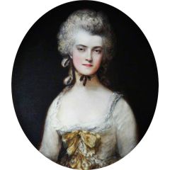 Portrait of Mary Darby, Mrs Thomas Robinson(also known as Perdita) Painting Reproduction