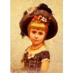 The Hat Painting Reproduction