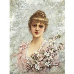 The Maiden of Spring Painting Reproduction