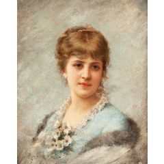 Portrait of a Lady Painting Reproduction