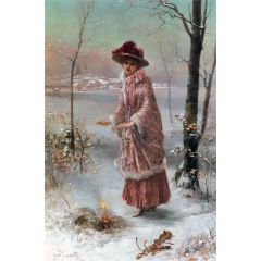 Winter Painting Reproduction