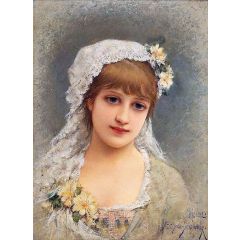 Marguerite Painting Reproduction