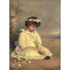 Little Speedwell’s Darling Blue Painting Reproduction