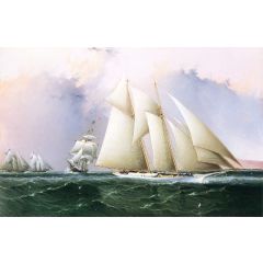 Pilot Boats Painting Reproduction