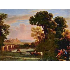 Pastoral Landscape Painting Reproduction