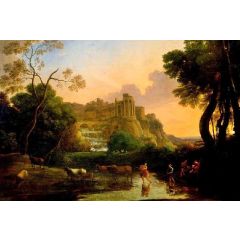 Ideal View of Tivoli Painting Reproduction
