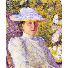 Portrait of Mathilde Vereeken Painting Reproduction