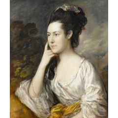 Portrait of Lady Chad Painting Reproduction