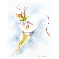 Fantasy Flower Painting Reproduction