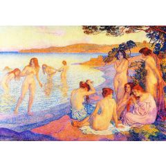 L’Heure Embrasee Painting Reproduction