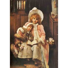 Flower Service Painting Reproduction