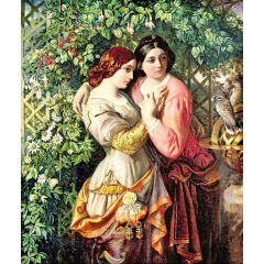 Rosalind and Celia Painting Reproduction