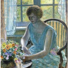 The Window Painting Reproduction