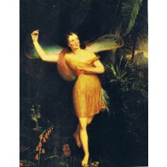 Priscilla Horton as Ariel, also known as from ’The Tempest Painting Reproduction