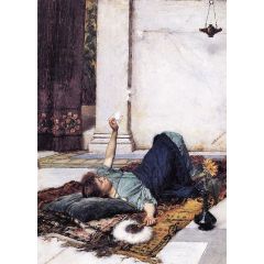 Dolce Far Niente Painting Reproduction