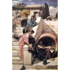 Diogenes Painting Reproduction